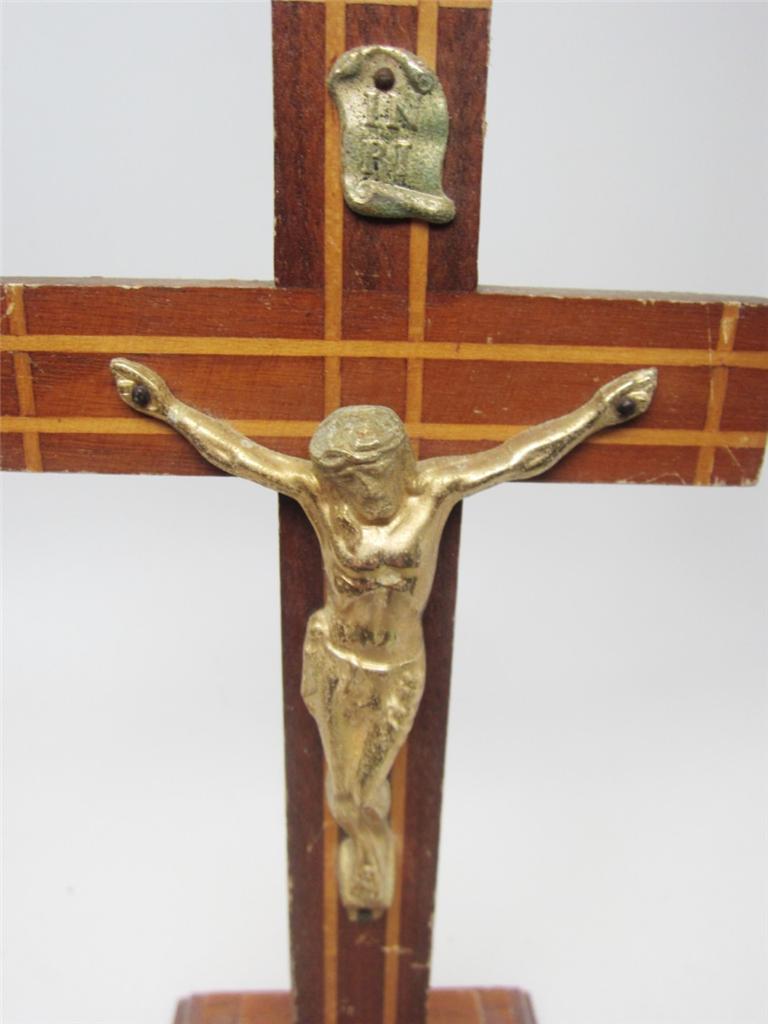 crucifix - plaque de cuivre "INRI" 65036310