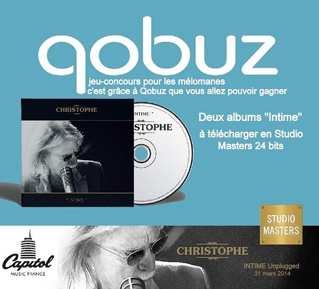 Qobuz vous propose de gagner deux albums "Intime" 24 bits / 96.00 kHz - Stereo  Qobuz_11
