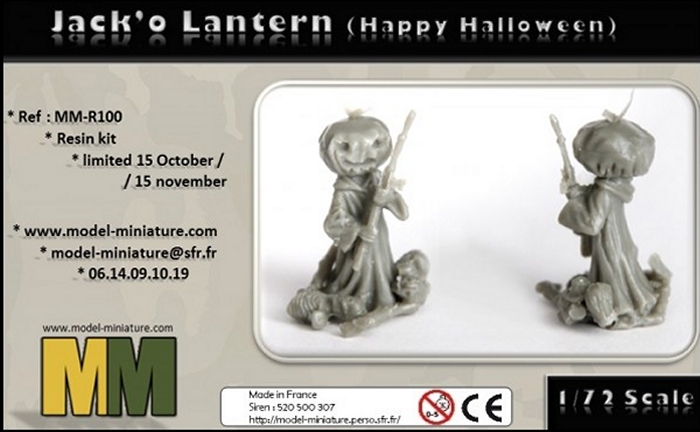 Figurine Jack'o Lantern offerte dans votre commande MM Hallow10