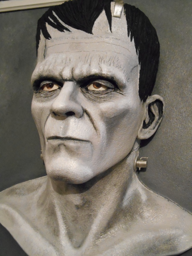 Tableau en 3D du monstre de Frankenstein Dscn0013