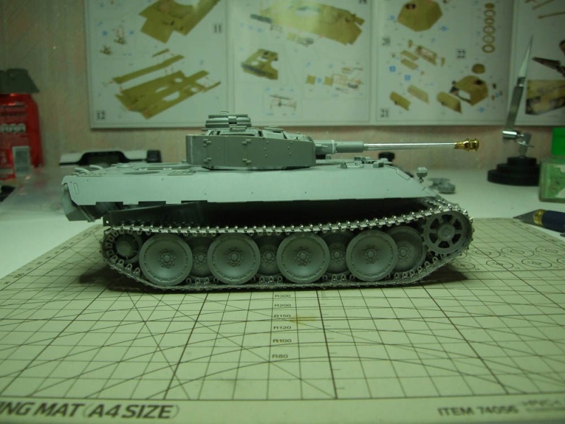 BergePanther + Tourelle Panzer IV ausf H Dscf5022