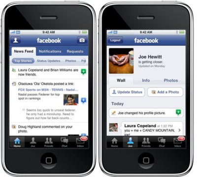 Nouvelle application Facebook pour iPhone à venir Facebo10