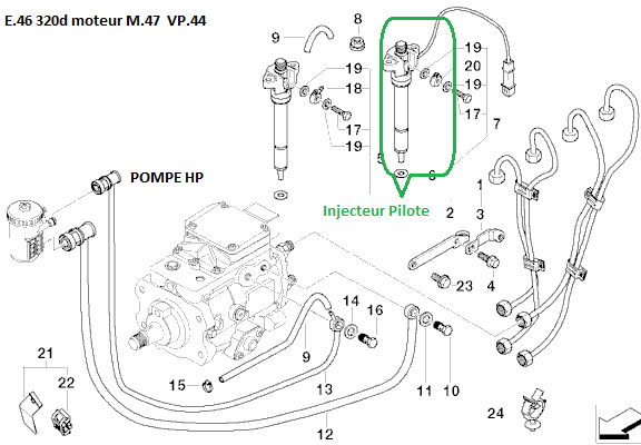 pompe - [ BMW E46 320D m47 an 2000 ] Problème de ralenti instable / Trous d'acceleration - Page 2 13_e4610