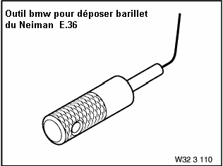 [ BMW E36 318 tds an 1996 ] clé ne tourne plus dans le neiman et Volant bloqué 811010