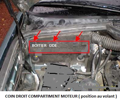 [ BMW E36 325 Tds ] suite panne DDE : isolation du compartiment dde Dme-e310