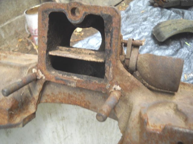 Heat Riser Valve, or what Chevy calls the Manifold Heat Control Valve... Repair36