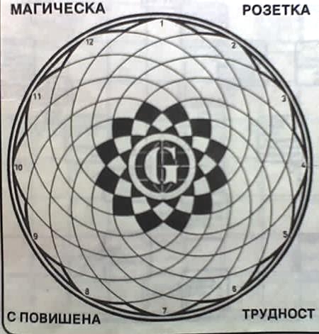Графики на класически кръстословици Nedelc10
