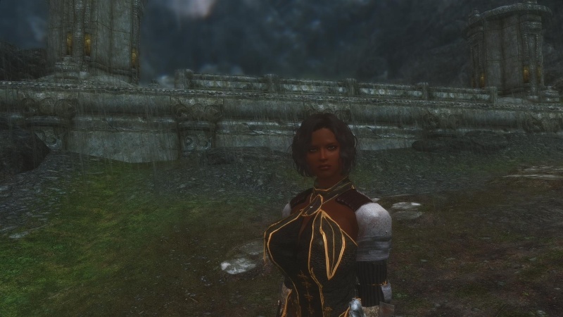 Skyrim Mod - 'Mildred' Redguard Follower Standalone (Excellent With ADEC Body) Tesv_210