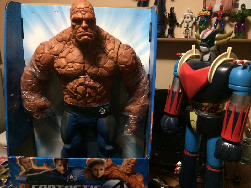 ENORME JUMBO DI BEN GRIMM LA COSA DEI FANTASTICI 4 CM 65 NUOVA FONDO DI MAGAZZINO RARA ! Foto10