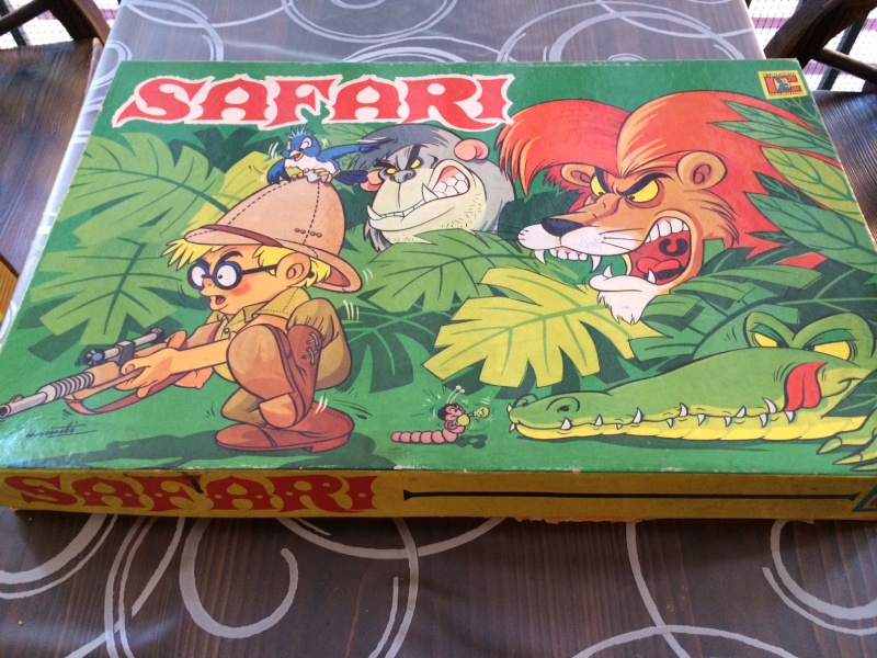 Gioco di societa` anni 70 SAFARI della Clementoni Foto12