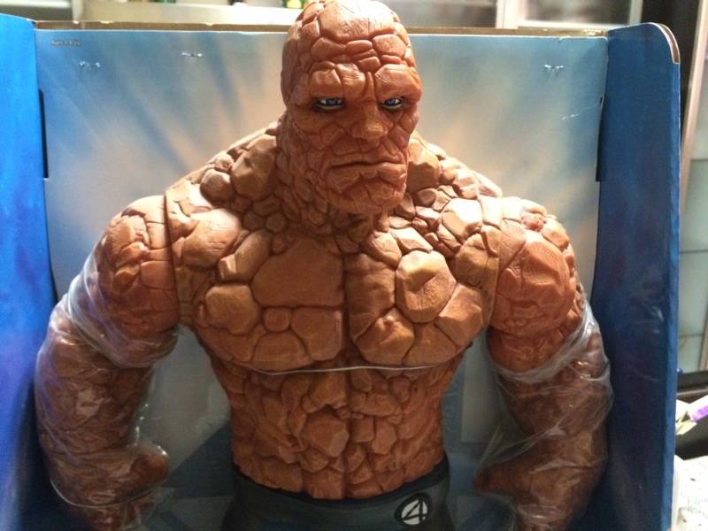 ENORME JUMBO DI BEN GRIMM LA COSA DEI FANTASTICI 4 CM 65 NUOVA FONDO DI MAGAZZINO RARA ! Foto_315