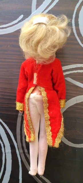 Lady Oscar/Rose Versailles bambola (doll) Ceppi Ratti cm 21 divisa rossa rara Foto_518