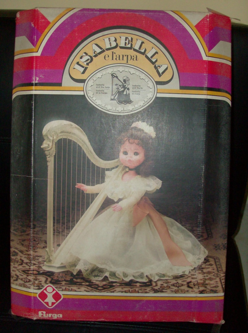 Bambole FURGA Isabella e l'arpa, e Lady Dasy anno 1978 Hpim5223