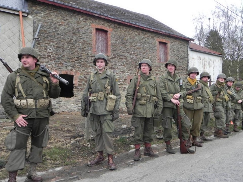 Dead man's ridge walk. Marche de la 17th AB Division 2014. Houmont-Bastogne 10153210