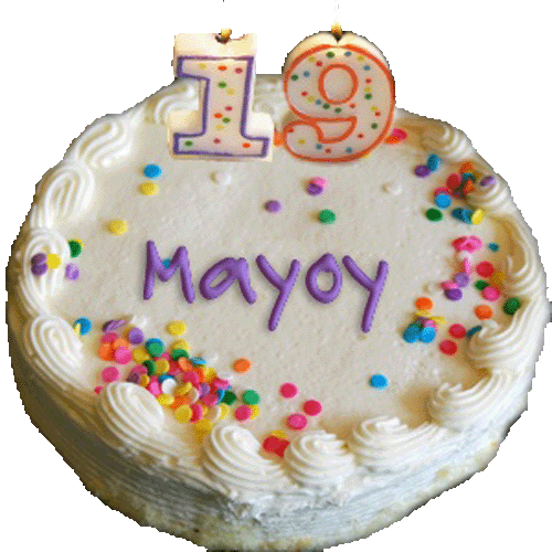 Happy Birthday Mayoooooooy Mayoy110