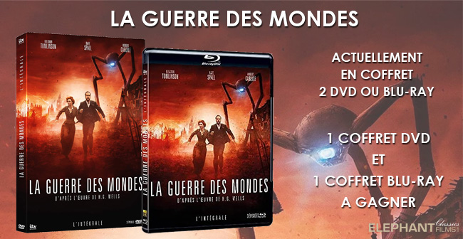 Tentez de gagner un coffret DVD et un coffret BLU-RAY de la mini-série La Guerre des Mondes Ban65419