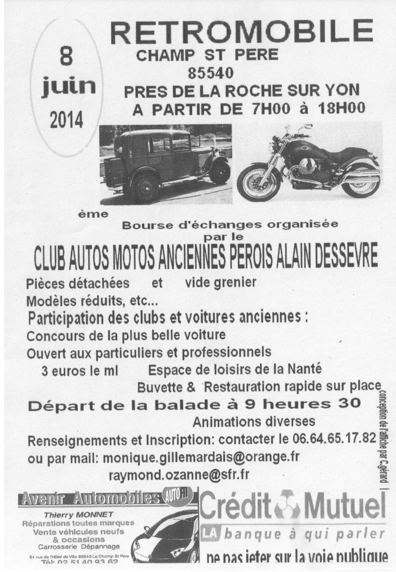 Rétromobile Champs Saint Père le 8 juin 2014 Flyer_10