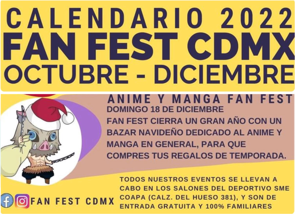 Fan Fest CDMX Anime manga. Diciembre 2022 1c10