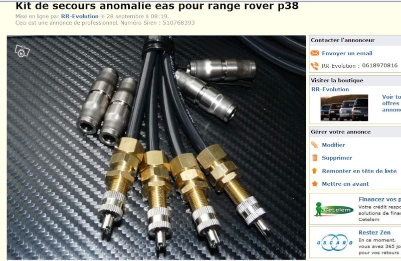 Comparatif des détournements du système EAS Rr-evo10