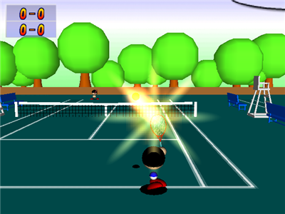 Maru Tennis (Japanese & English 3D Wii Sports tennis clones) Maur_t12