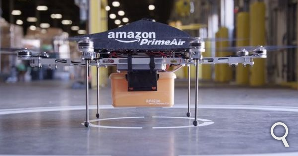 En vidéo : Amazon teste la livraison par drone C0976210