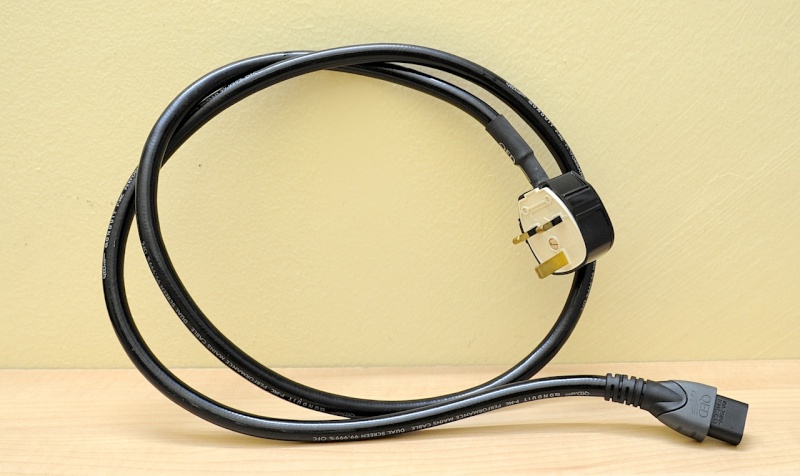 QED Qonduit power cord (Used) - SOLD Qed_co11