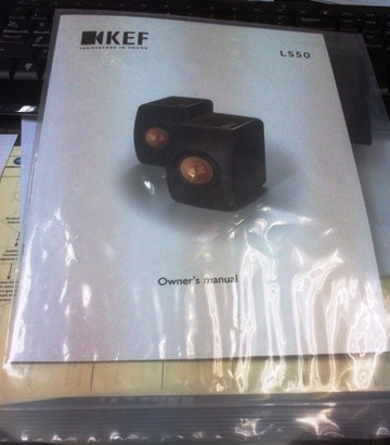 KEF LS50 (Open Box) SOLD K310