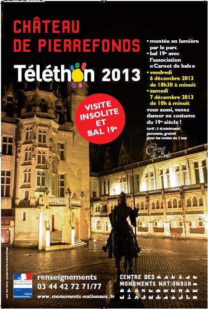 Bal du Ttéléthon au Château de Pierrefonds les 6 et 7 décembre 2013 Teleth12
