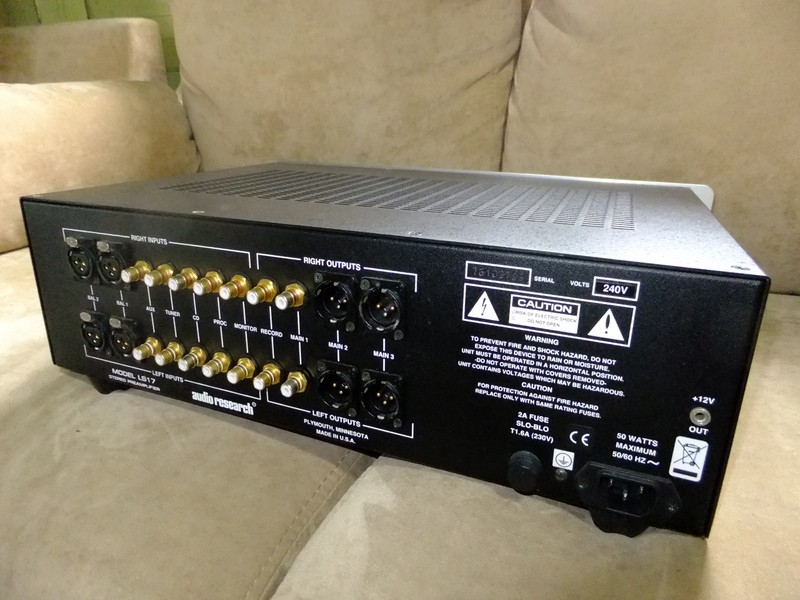 Audio Research LS17 pre-amplifier (Used) SOLD Dscf2020