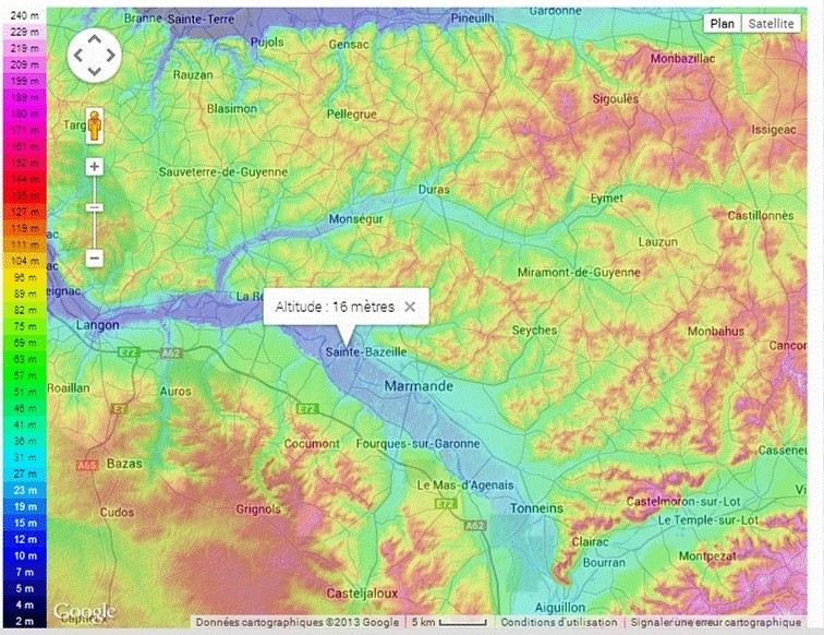 carte - Cartes interactives Altitu10