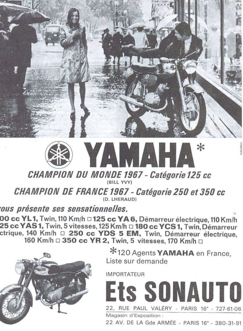 Publicité Yamaha d'époque Yam19610