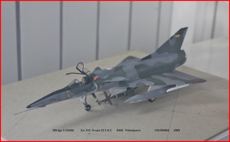 1/48   Mirage 5 COAM   Heller + scratch     FINI M5coam10