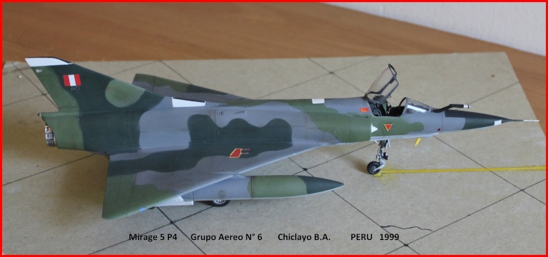 1/48  Mirage 5 p4 Peru   Heller   FINI - Page 2 Mirper11