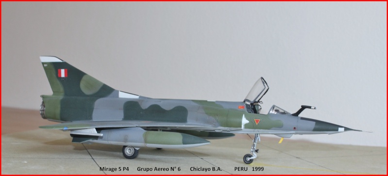 1/48  Mirage 5 p4 Peru   Heller   FINI - Page 2 Mirper14