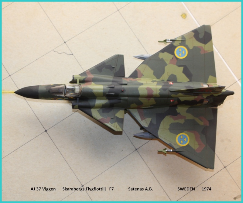 1/48   SAAB "VIGGEN"  AJ 37   Esci   FINI Viggen11