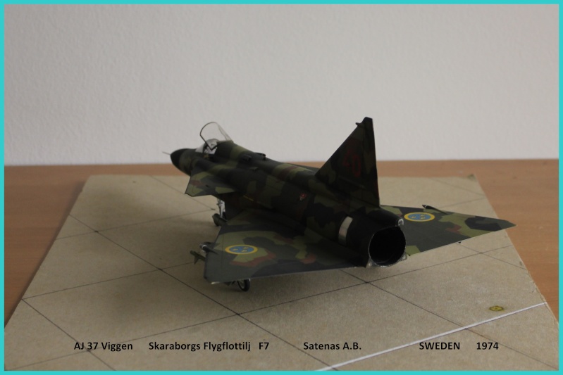 1/48   SAAB "VIGGEN"  AJ 37   Esci   FINI Viggen13