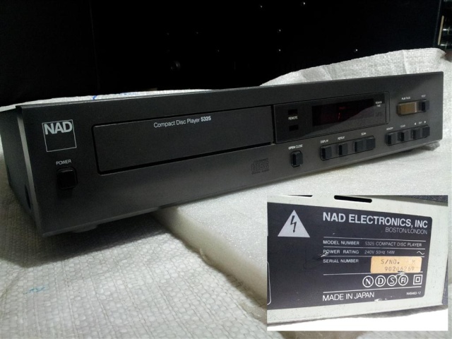 Nad 5325 CD player (sold) 20120911