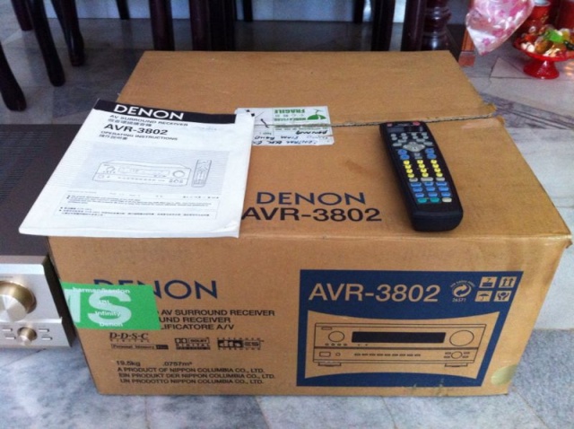 Denon AVR-3802 AV receiver (sold) Img-2010