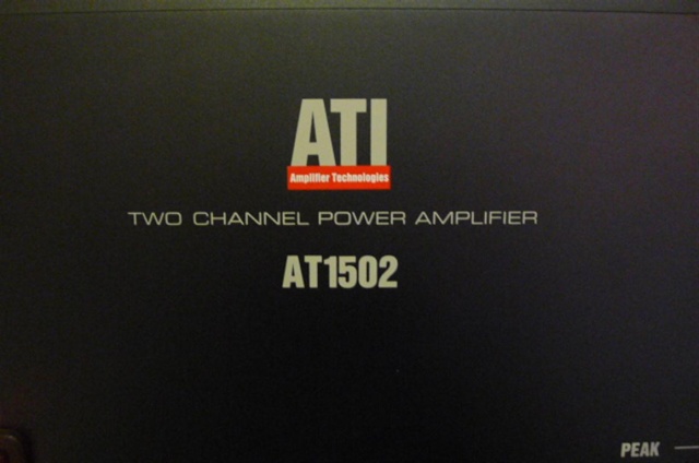  ATI AT 1502 Power Amplifier (Used) SOLD P1080133