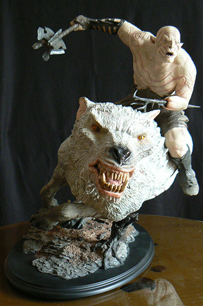 THE HOBBIT :  AN UNEXPECTED JOURNEY : AZOG THE DEFILER ON WARG - Page 3 Weta_a11