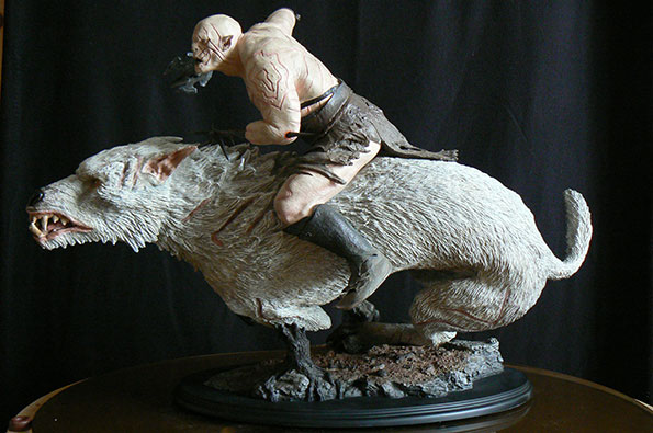 THE HOBBIT :  AN UNEXPECTED JOURNEY : AZOG THE DEFILER ON WARG - Page 3 Weta_a14