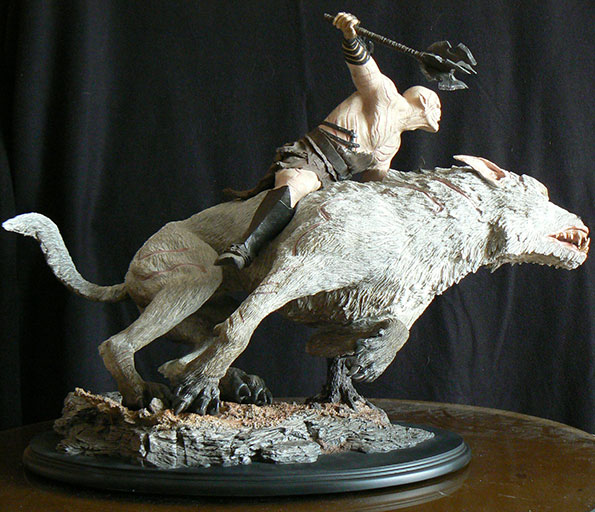THE HOBBIT :  AN UNEXPECTED JOURNEY : AZOG THE DEFILER ON WARG - Page 3 Weta_a21