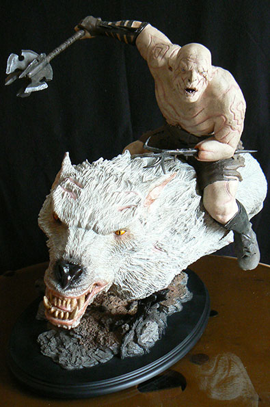 weta azog - THE HOBBIT :  AN UNEXPECTED JOURNEY : AZOG THE DEFILER ON WARG - Page 3 Weta_a25
