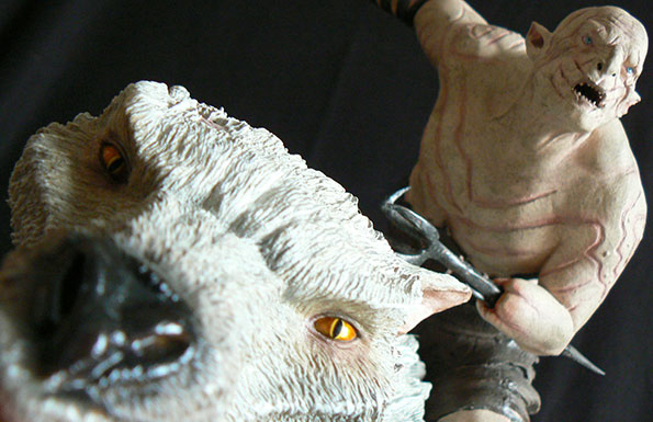 THE HOBBIT :  AN UNEXPECTED JOURNEY : AZOG THE DEFILER ON WARG - Page 3 Weta_a54