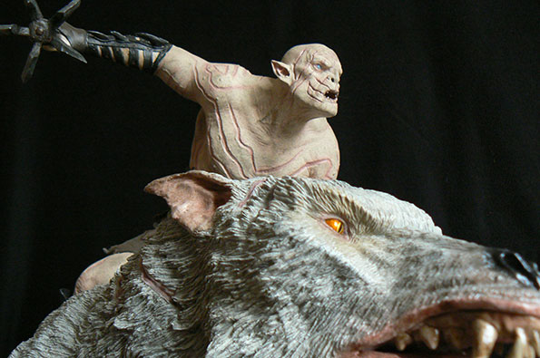 THE HOBBIT :  AN UNEXPECTED JOURNEY : AZOG THE DEFILER ON WARG - Page 3 Weta_a58