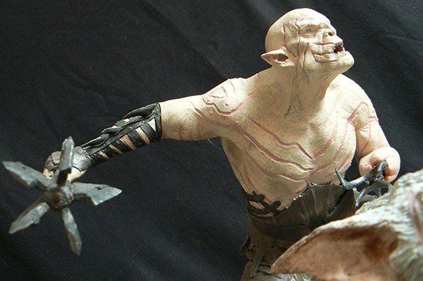 THE HOBBIT :  AN UNEXPECTED JOURNEY : AZOG THE DEFILER ON WARG - Page 3 Weta_a59