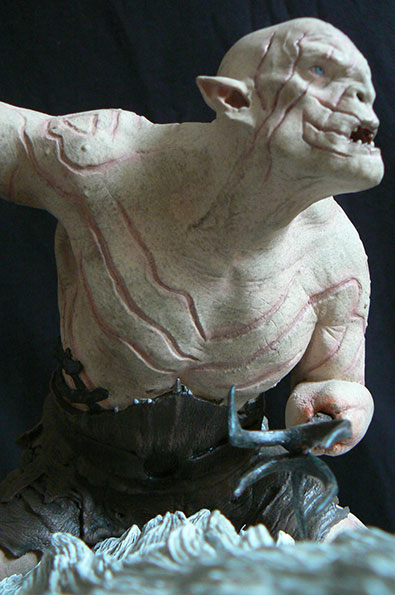 THE HOBBIT :  AN UNEXPECTED JOURNEY : AZOG THE DEFILER ON WARG - Page 3 Weta_a60