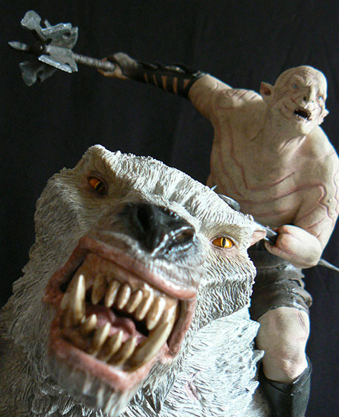 THE HOBBIT :  AN UNEXPECTED JOURNEY : AZOG THE DEFILER ON WARG - Page 3 Weta_a67