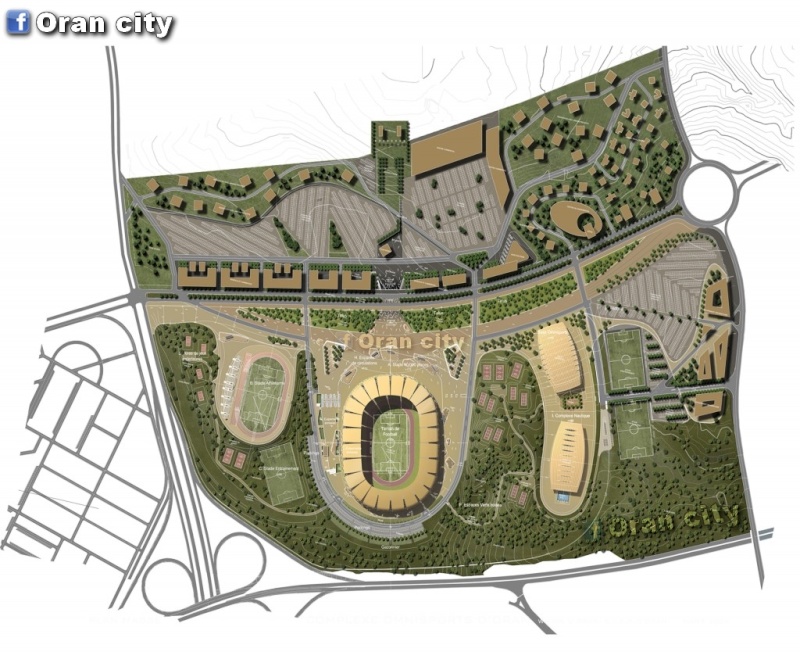 Complexe olympique, le nouveau stade de football  Oran_210