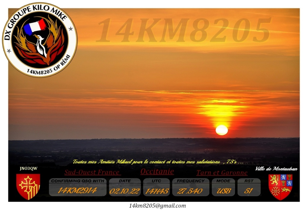 Les QSO Kilo Mike autres que sur le 27.325 Mhz (Canal 32 monitor) - Page 4 Pour_110